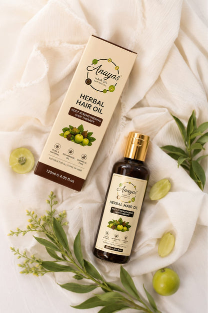 Anaya's Herbal Hair Oil – Root Strengthening Hair Therapy | 120ml